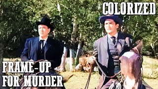 Hopalong Cassidy  Frame Up for Murder  EP49  COLORIZED  Old Western Series [upl. by Fabron369]