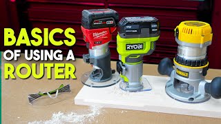 How to use a Router  Woodworking Guide for Beginners [upl. by Bricker389]