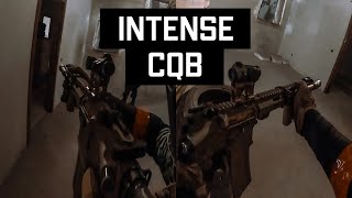 Intense CQB gameplay with GGBR AR15 😎 airsoft airsoftgameplay airsoftvideo airsoftguns [upl. by Bluh]