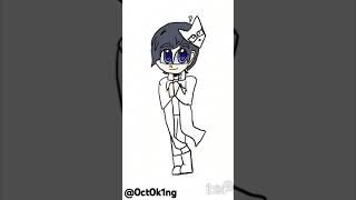 persona yusukekitagawa speedpaint ibispaint drawing Yusuke Kitagawa for sillylittlemango [upl. by Calmas500]