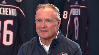 Full interview Dean Evason excited for opportunity to coach Columbus Blue Jackets [upl. by Clemente]