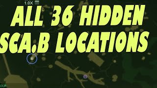 All SCAB LOCATIONS IN GROUNDED AS OF UPDATE 81 GROUNDED SCAB LOCATIONS [upl. by Netfa]