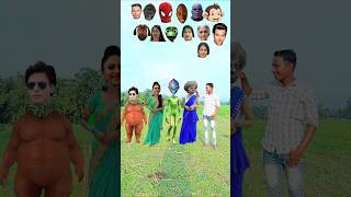 Kamariya Dole Dole trending song amp cute gal thiti mefat bog correct head matching VFX video viral [upl. by Palocz]