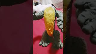 making godzilla evolved godzilla kong with clay [upl. by Lundberg]