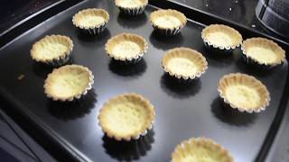 Tutorial Kulit Mini Tart  How To Make Mini Tart Shell [upl. by Arron]