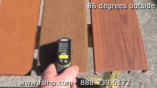 Decking Heat Test Comparison [upl. by Durston895]