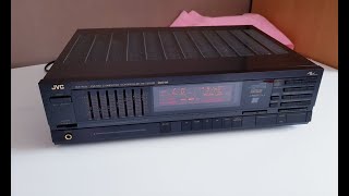 JVC RX450 Receiver 198788  Demo Test after maintenance and repair [upl. by Atnicaj]