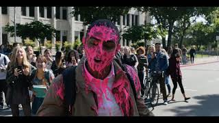 13 Reasons Why Season 2x4  Marcus Punished with Paint Bomb on his Face [upl. by Dearborn231]