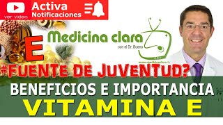 Vitamina E ✅ BENEFICIOS y SÍNTOMAS SI Falta Vitamina E  ¿Para que sirve  Medicina Clara [upl. by Also998]