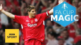 The Gerrard Final  Liverpool v West Ham 2006  FULL HIGHLIGHTS  FA Cup Magic [upl. by Aerahs]