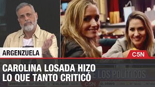 CAROLINA LOSADA quotACOMODÓquot a su HERMANA en el SENADO [upl. by Nohtahoj]