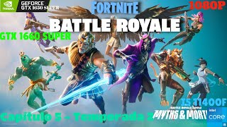 i5 11400F  GTX 1660 SUPER  FORTNITE CAPITULO 5  TEMPORADA 2 [upl. by Elleinahc779]