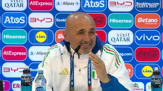 SpagnaItalia Spalletti quotNon è un derby Sono tutti derby quando gioco un Europeo sono finaliquot [upl. by Harlin]