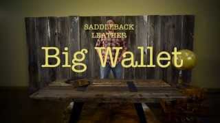 The Big Leather Wallet by Saddleback Leather For Serious Travelers [upl. by Bravin963]