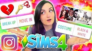 My Instagram Followers Control My Sims LOVE LIFE  Sims 4 Challenge [upl. by Mirella]