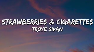 Troye Sivan  Strawberries amp Cigarettes Lyrics [upl. by Kirat]