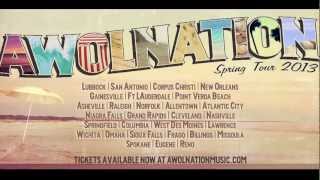 AWOLNATION Spring Tour 2013 [upl. by Rakia]