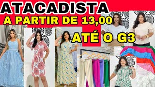 ROUPAS FEMININAS NO ATACADO A PARTIR 1300 NA FEIRA DE CARUARU PERNAMBUCO [upl. by Fisoi]