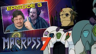 SFR Macross 7 Episode 3 quotFire Scramblequot REACTION [upl. by Caz]