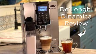 De’Longhi Dinamica Automatic Espresso Machine Review [upl. by Eslehc]