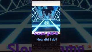 Slope game fun fyp neon [upl. by Wycoff]