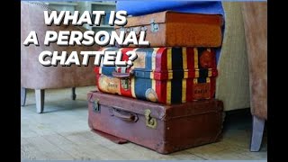 Personal Chattels [upl. by Wally]