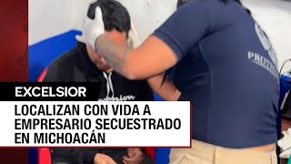 LO ÚLTIMO Hallan con vida al empresario secuestrado en Pátzcuaro Michoacán [upl. by Gingras6]