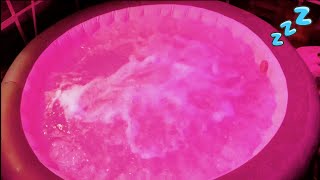 Hot Tub Water Sounds Black Screen for Sleeping  432hz [upl. by Eirrac]