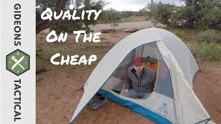 Quality Tent On The Cheap Mountainsmith Bear Creek 3 [upl. by Einhpets]