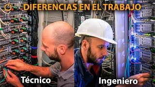 Diferencia entre Técnico de redes de sistemas Vs Ingeniero de Telecomunicaciones [upl. by Benzel883]