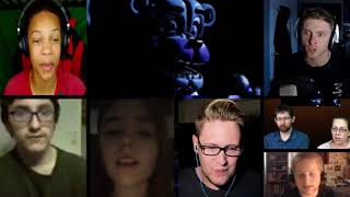 FNAF SISTER LOCATION SONG quotWelcome Backquot by TryHardNinja REACTION MASHUP355 [upl. by Aikram]