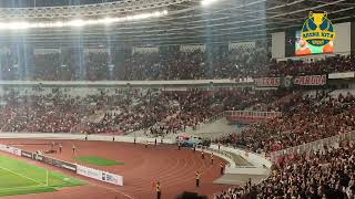 MOMENT INDONESIA RAYA DI LAGA INDONESIA VS VIETNAM GBK [upl. by Adirf]