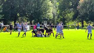 TRY HIGHLIGHTS  BRIDGEND SPORTS RFC V SOUTH GOWER RFC  280924 [upl. by Nonaihr]