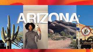 vlog  72hour girls trip to arizona papago park ghostfield ghost town omni hotel etc [upl. by Quint]