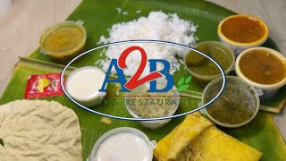 Adyar Ananda Bhavan  A2B ‼️💢 food review adayar a2b [upl. by Alain355]