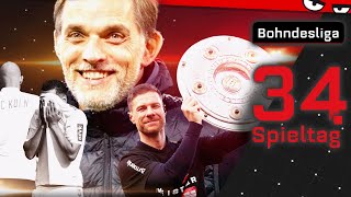 Forza Leverkusen Ciao Köln BayernTrainerBingo  Bohndesliga 34 Spieltag 202324 [upl. by Ahseyd]