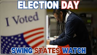 2024 Election Day SWING States Watch Who Will WIN Lets Talk About It [upl. by Alenoel]