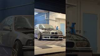 1 week E36 DRIFTCAR build e36 bmw drift [upl. by Llenel882]