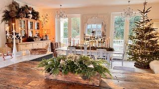 KITCHEN Decorating Ideas  Christmas Decor  Thrifted Decor  Natural Decor  Ep 5 [upl. by Crissie]