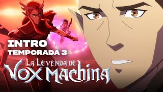 La Leyenda de Vox Machina  Intro Temporada 3  Prime Video [upl. by Drida]