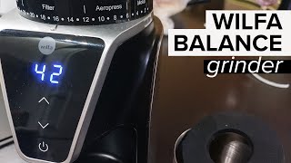 Wilfa Balance Grinder Showcase amp Brief Review Black CG1B275 and Silver Black CG1S275 [upl. by Jazmin]