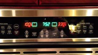 GE Profile Dual Oven  Not Heating Up [upl. by Syverson885]