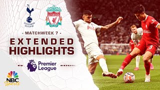 Tottenham Hotspur v Liverpool  PREMIER LEAGUE HIGHLIGHTS  9302023  NBC Sports [upl. by Atinaj]