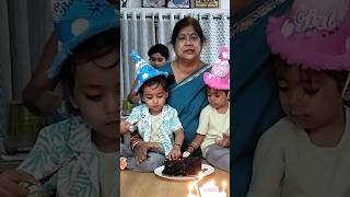 Celebrating Daadis birthday birthday happybirthday song 2024 ytshorts [upl. by Burrton]