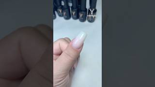 Easy babyboomer nail tutorial Used YMP02 YMP03 Click the link in the bio to shop nails nailgel [upl. by Cleland986]