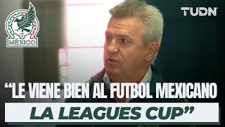 ¡Aguirre contento con el rendimiento de jugadores en Leagues Cup FMF espera mejoras  TUDN [upl. by Limhaj]