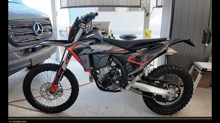 2025 KTM 350 EXCF  Rebuild Phase 1  Cosmetics [upl. by Auqinot]