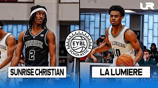 Sunrise Christian KS vs La Lumiere IN  Nike EYBL Scholastic [upl. by Hambley]