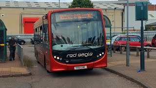 Red EagleEnviro 200€5 YX61 GBE [upl. by Donavon]