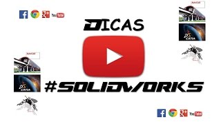 SolidWorks  Dica 03  Como inserir ferramentas [upl. by Vary]